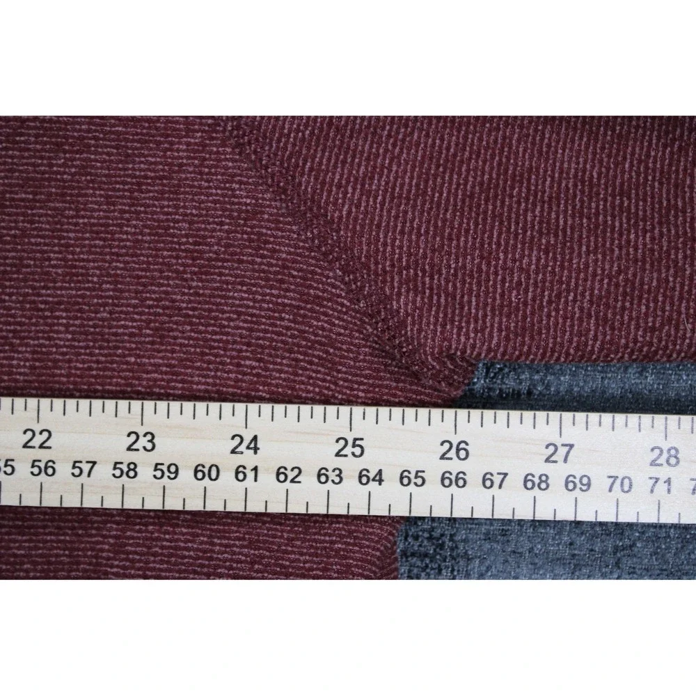 The North Face Mens XXL 1/4 Zip Fleece Pullover Burgundy Red Heathered 0841